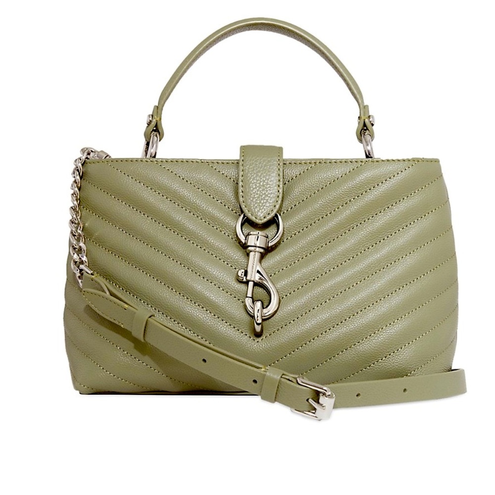Rebecca Minkoff Edie Leather Top Handle Satchel
